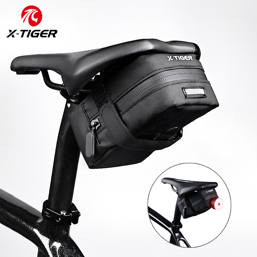 Mountain Biking Waist Pack - X-TIGER Mini Bisiklet Eyer Çantası Taşınabilir