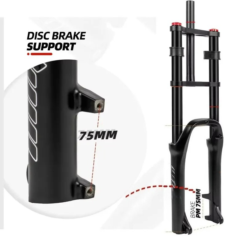 Mtb Fork Air - 20x4.0 Bisiklet Hava Süspansiyonlu Ön Maşa