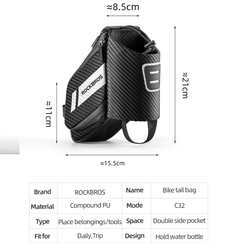 ROCKBROS Bisiklet Kuyruk Çanta - Mountain Biking Waist Pack incelemesi ve fiyatı
