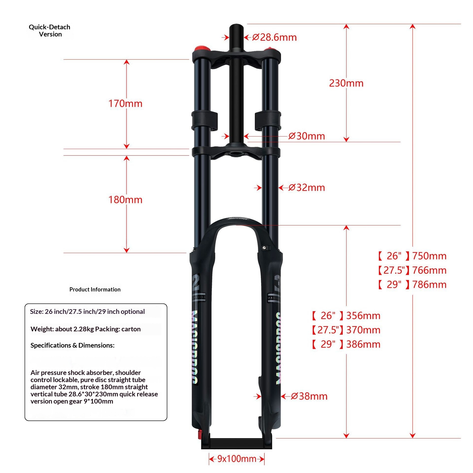 Magnezyum Alüminyum Uzaktan Ki - Mtb Fork Air incelemesi ve fiyatı